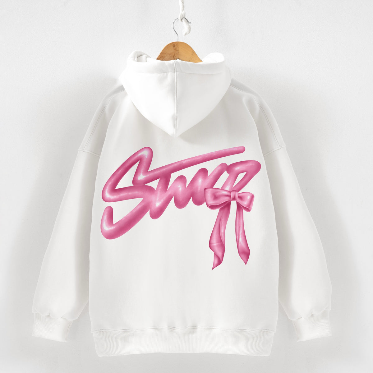 Stwd white Hoodie