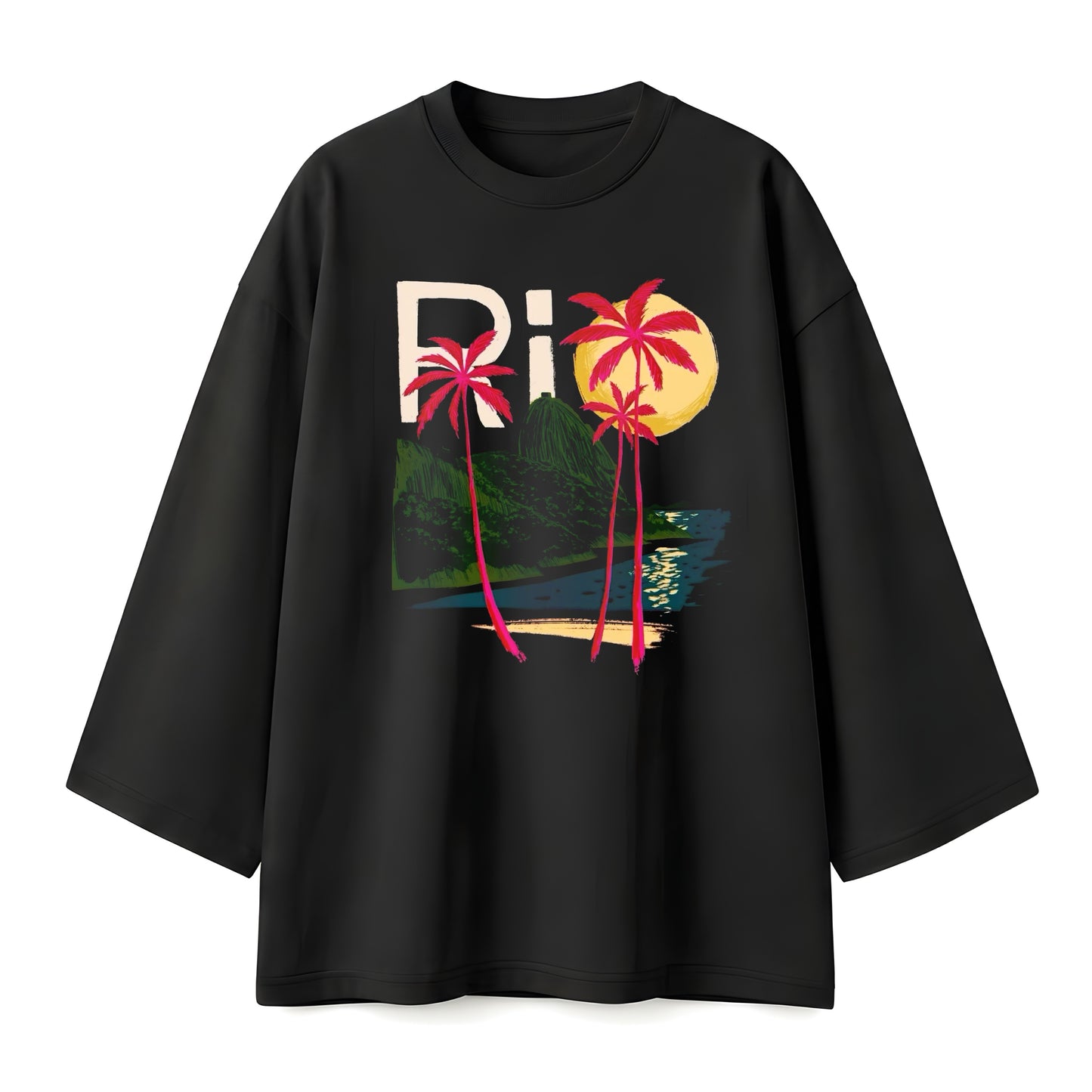 Rio black oversize tshirt