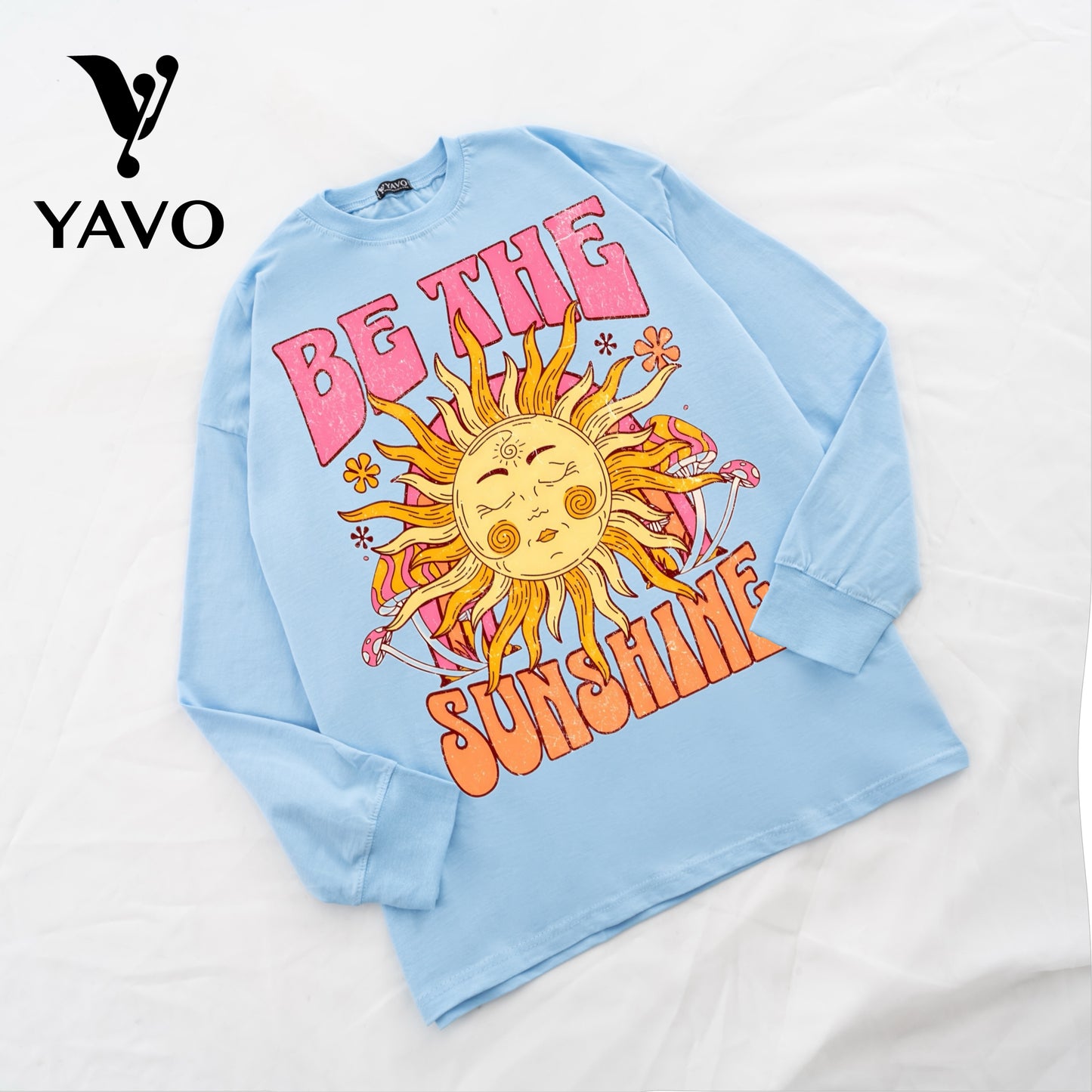 Sunshine baby blue tshirt