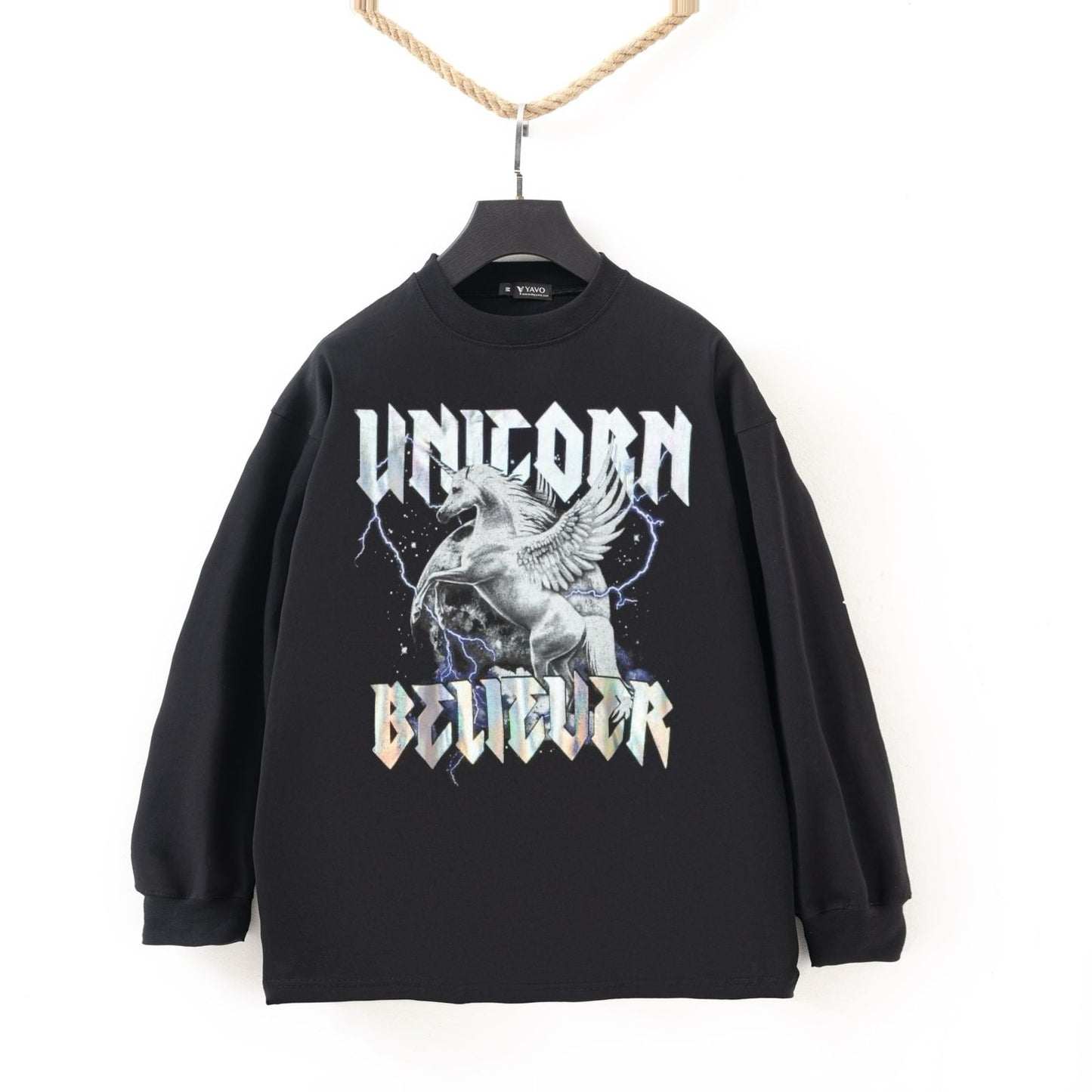 Unicorn black Tshirt