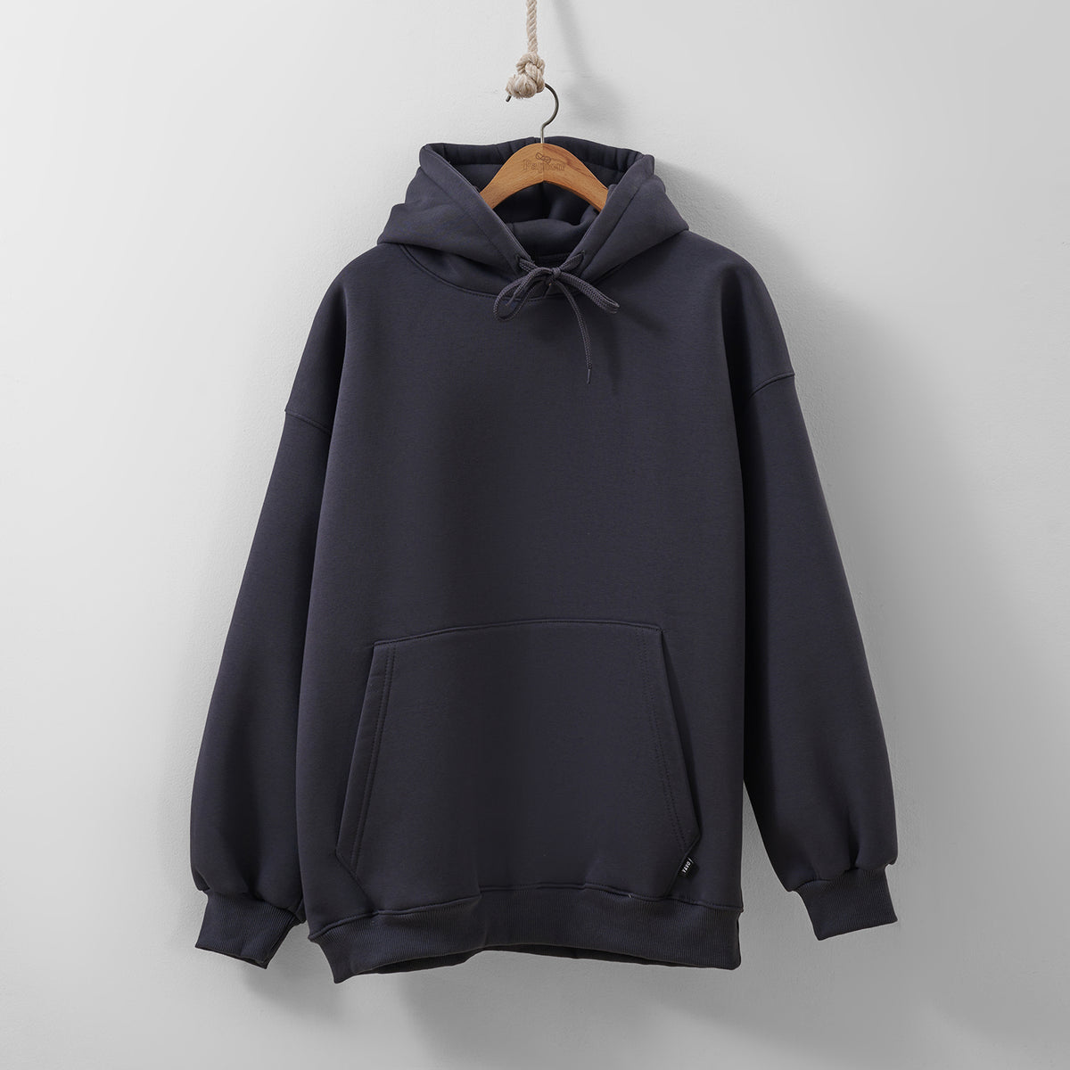 Dark gray hoodie