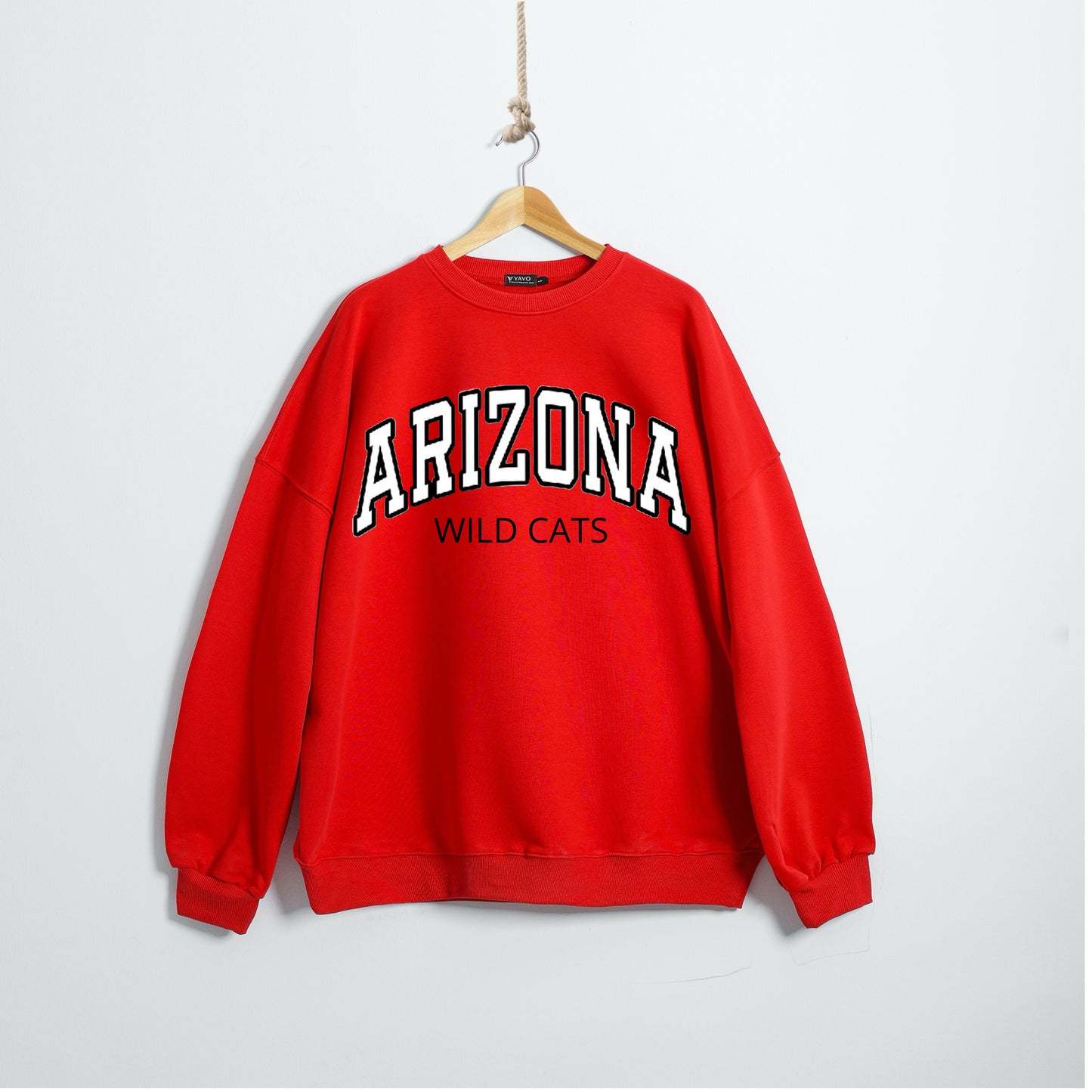 Arizona red autumn crewneck