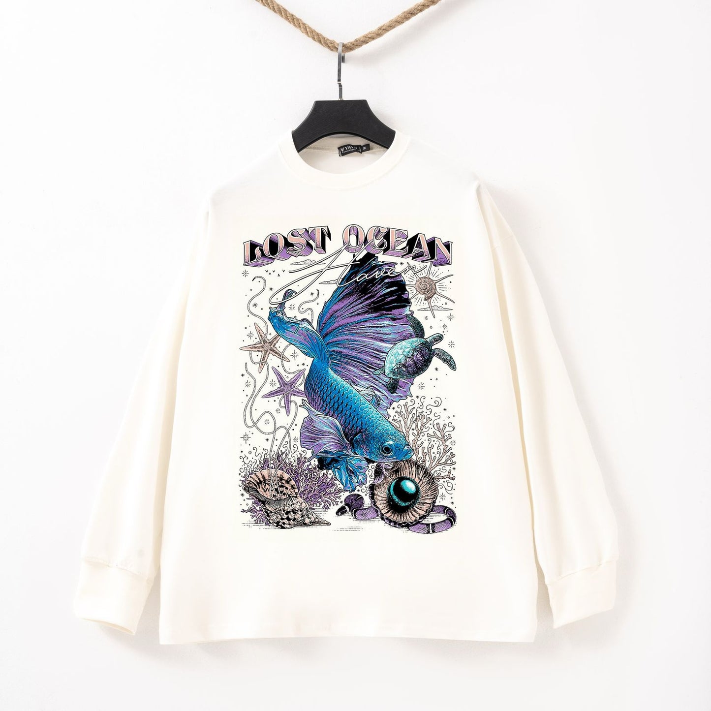 Lost ocean white Tshirt