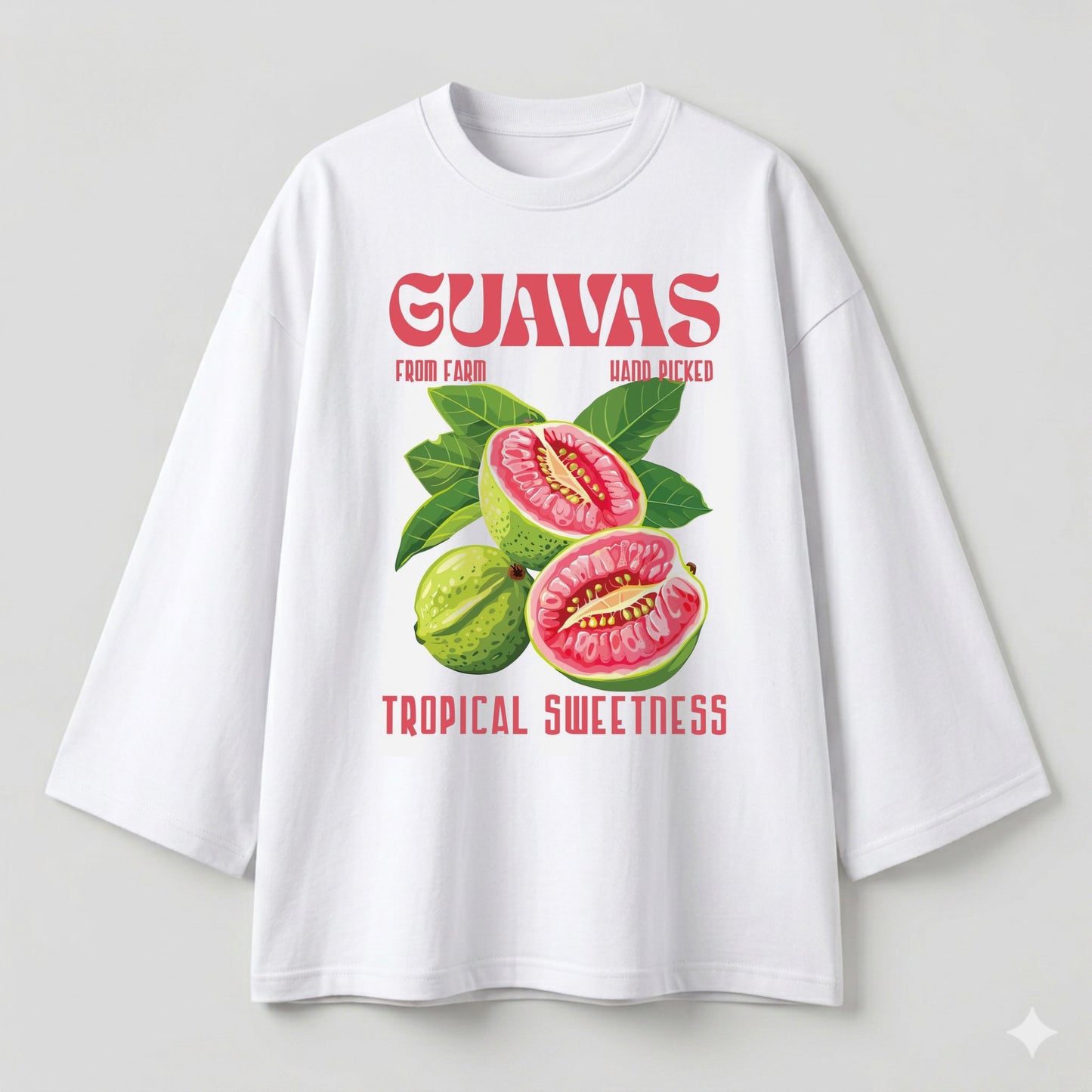 Guavas white oversize tshirt