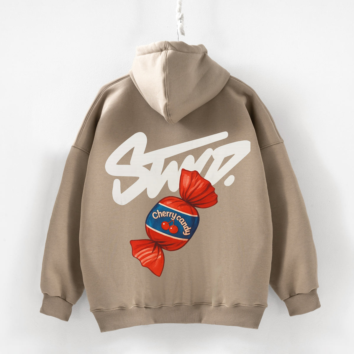 Stwd cherry candy coffee cream Hoodie