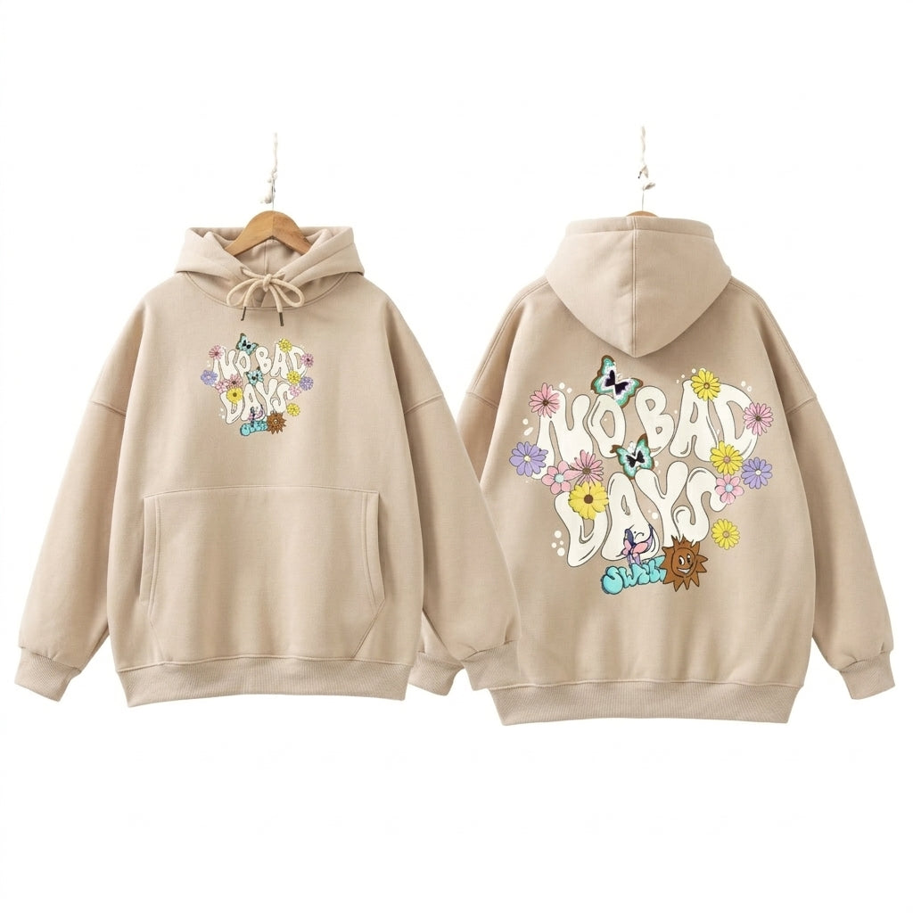 No bad days cafe hoodie