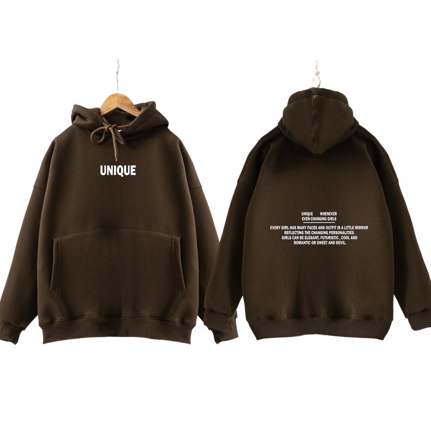 Unique brown Hoodie