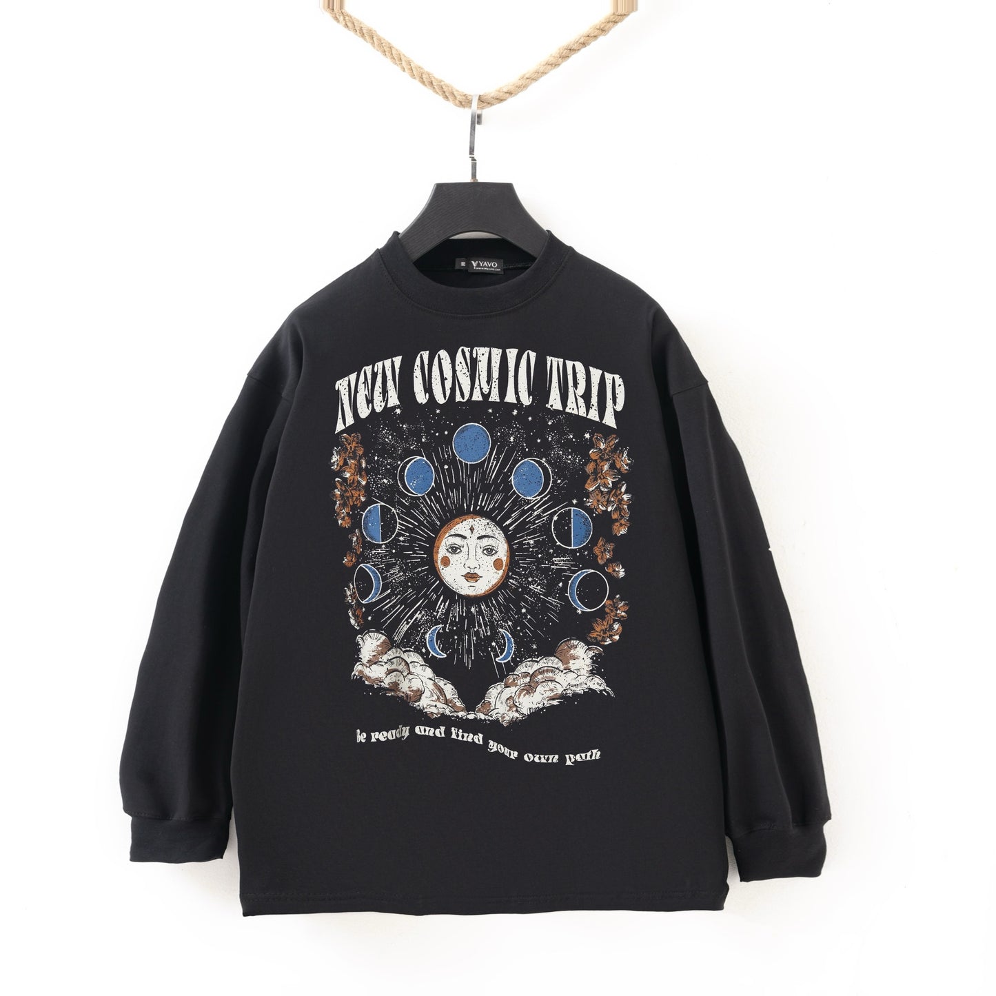 Cosmic trip black Tshirt
