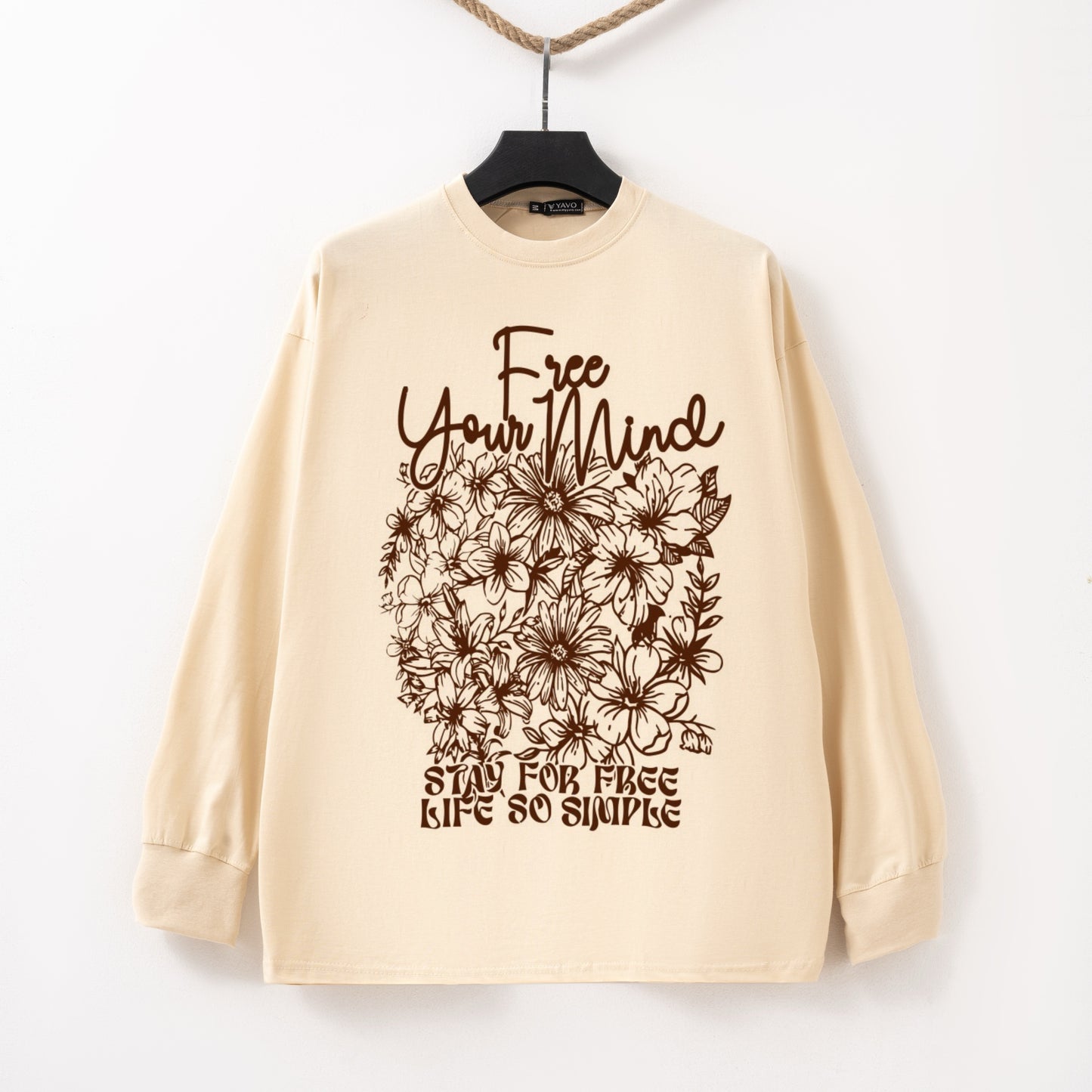 Free your mind creamy Tshirt