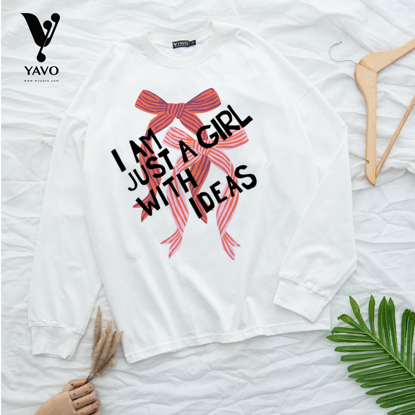 Just a girl white tshirt