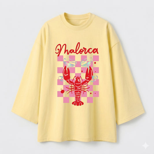 Malorca yellow oversize tshirt