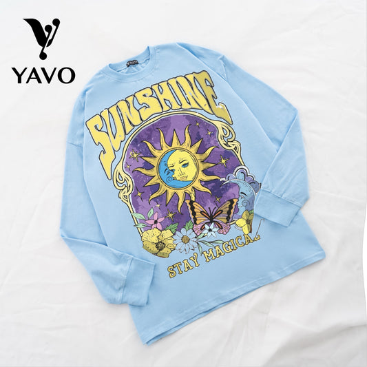 Sunshine baby blue Tshirt