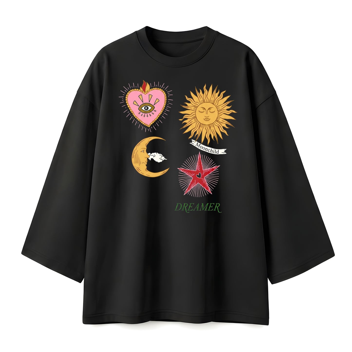 Dreamer black oversize tshirt