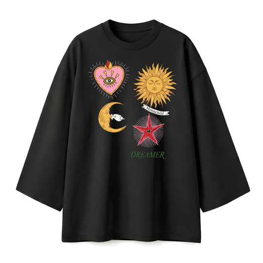 Dreamer black oversize tshirt