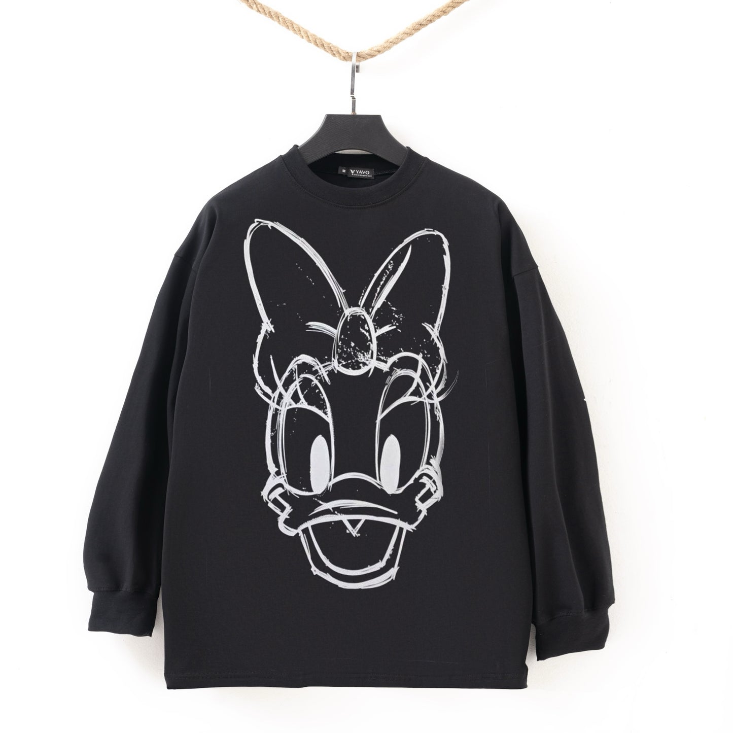Daisy black Tshirt