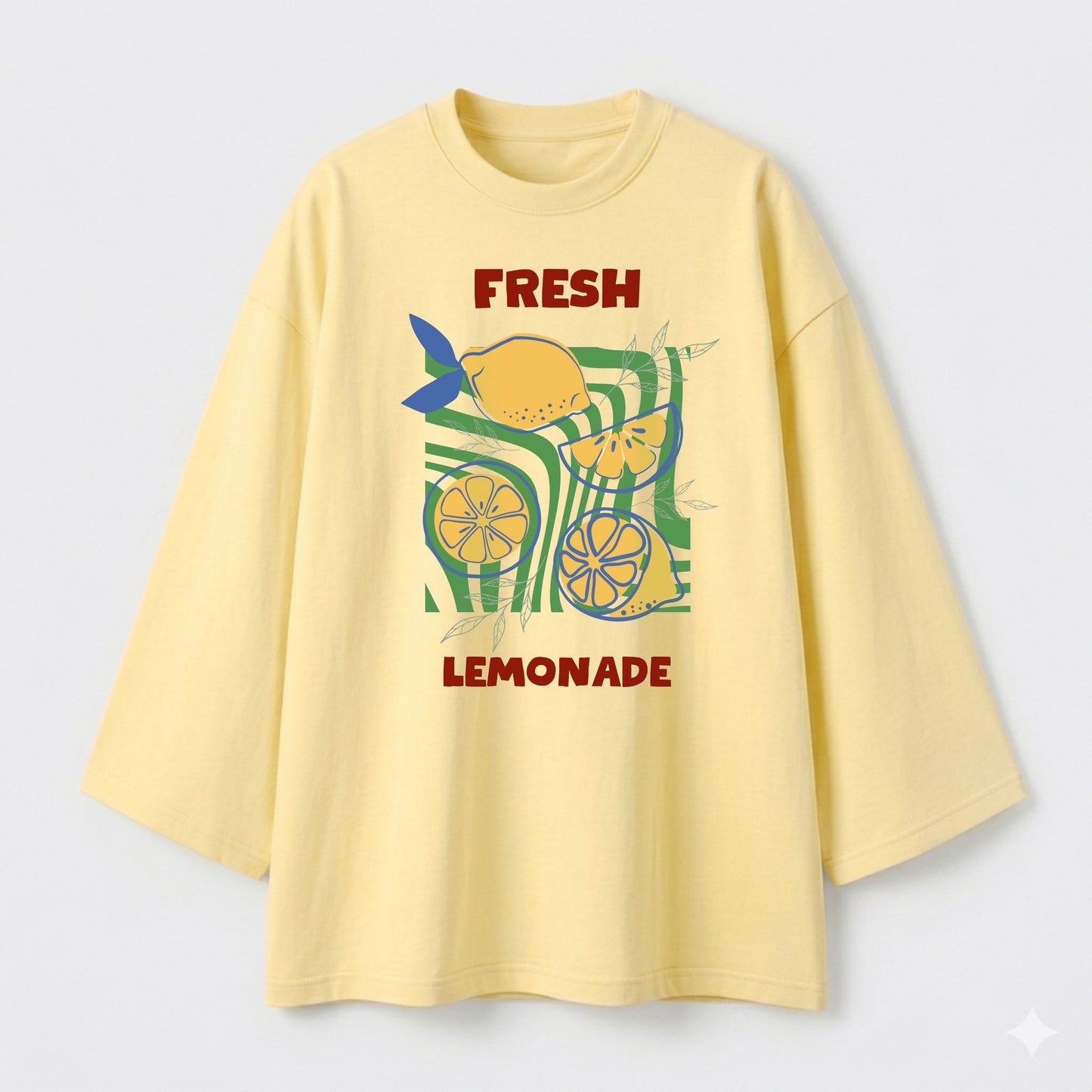 Lemonade yellow oversize tshirt