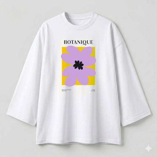 Botanique white oversize tshirt