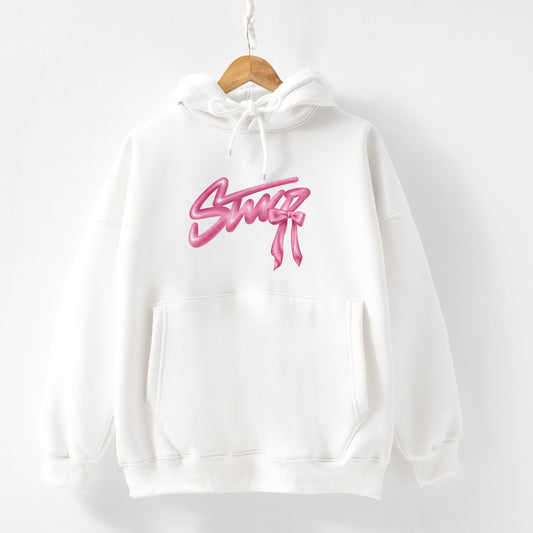 Stwd white Hoodie