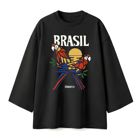 Brasil black oversize tshirt
