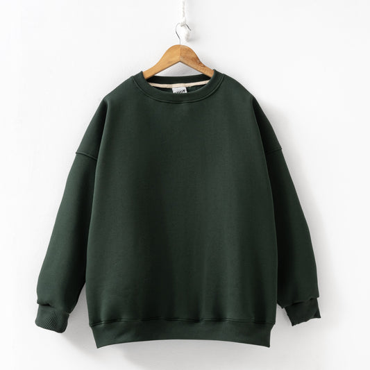 Plain olive sweatshirt