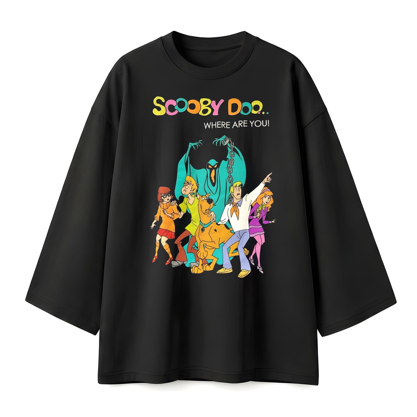 Scooby doo black oversize tshirt