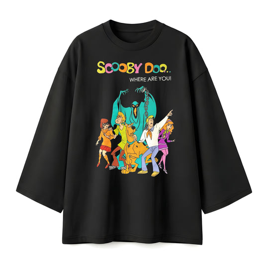 Scooby doo black oversize tshirt