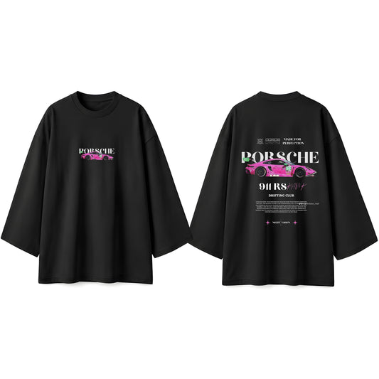 Porsche black oversize tshirt