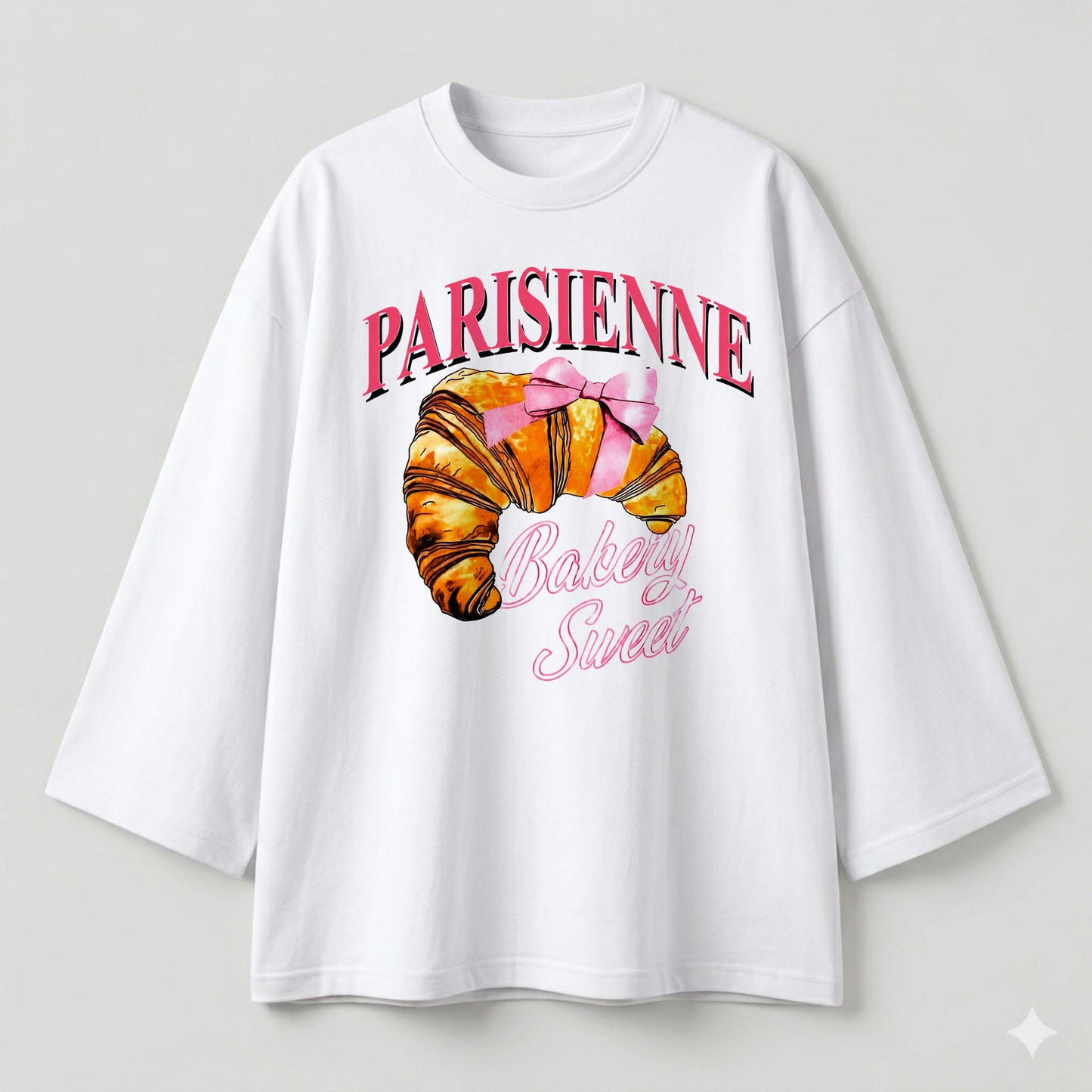 Parisienne white oversize tshirt