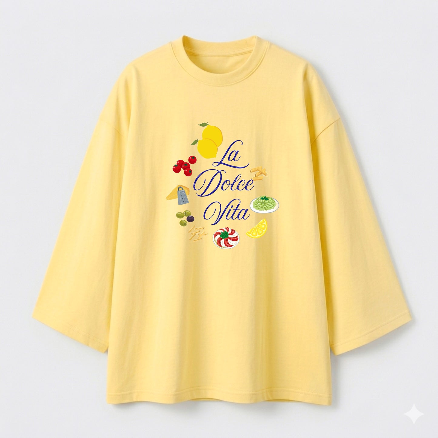 Dolce vita yellow oversize tshirt