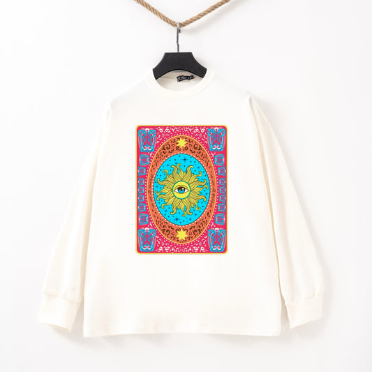 Sun eye white Tshirt