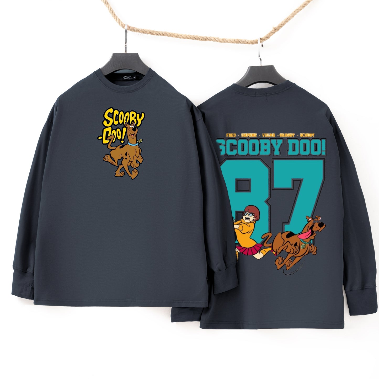 Scooby doo 87 gray Tshirt