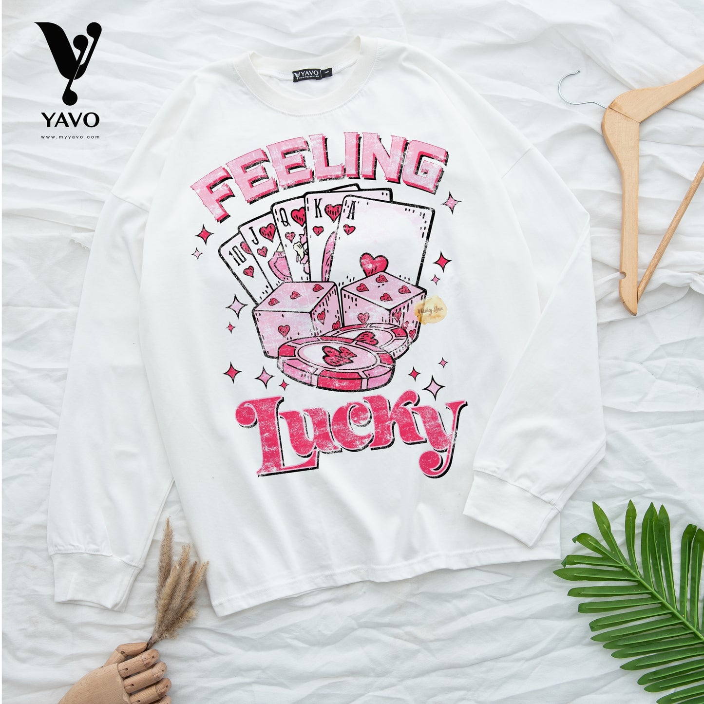 Feeling lucky white Tshirt