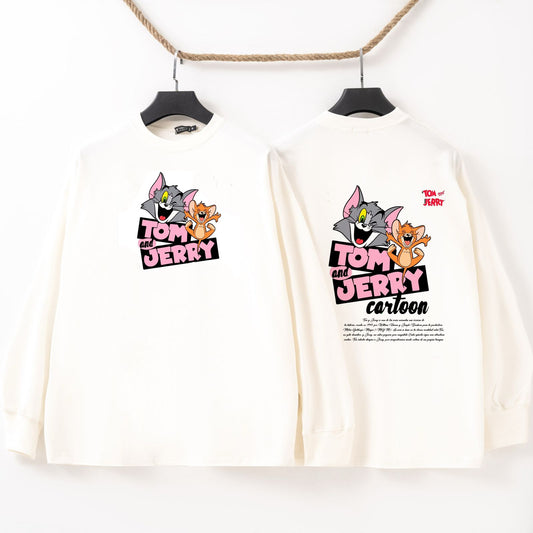 Tom & jerry pink white Tshirt
