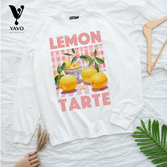 Lemon tarte white tshirt