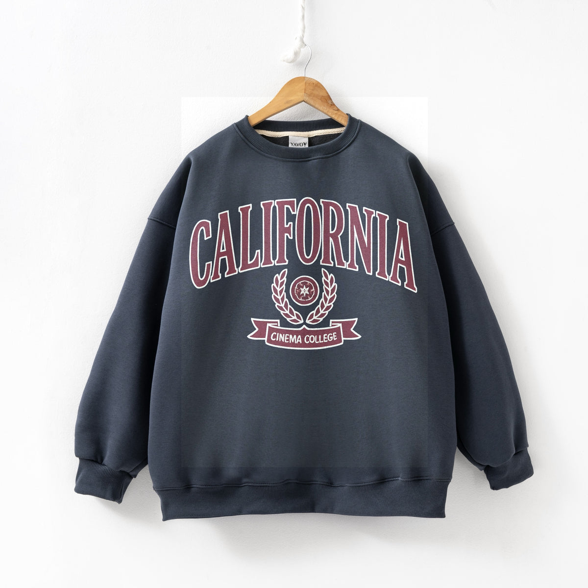 California dark gray sweatshirt