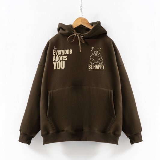 Adore you Brown Hoodie