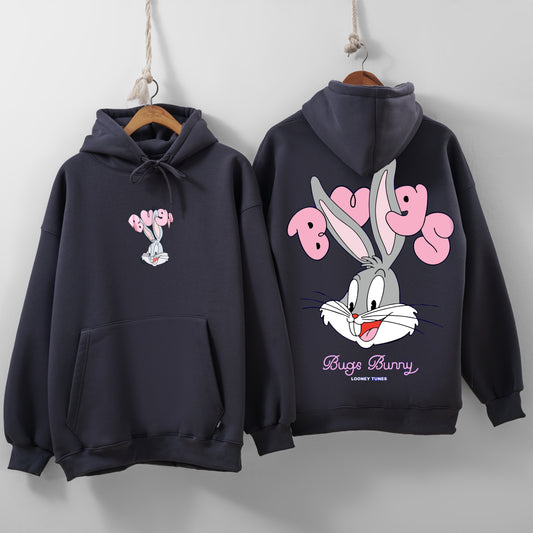 Bugs bunny dark gray Hoodie