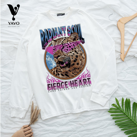 Radiant soul white tshirt