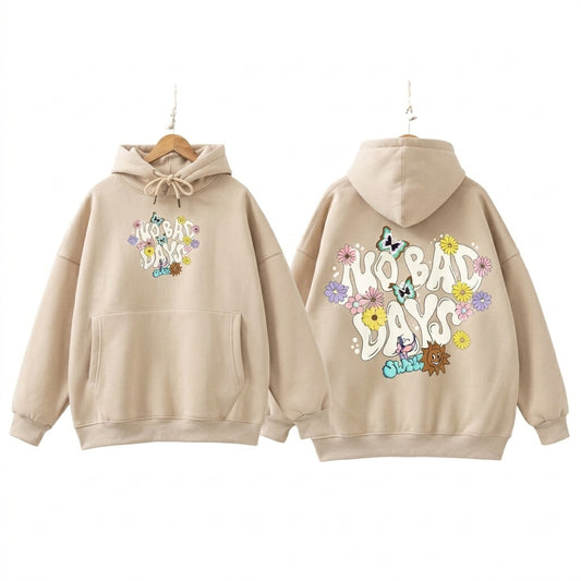 No bad days cafe hoodie