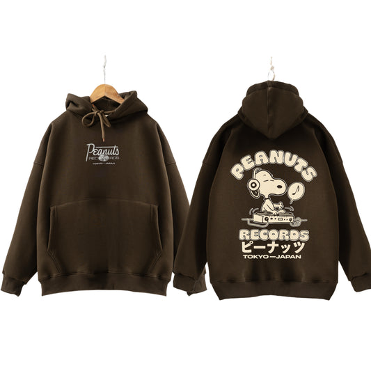 Peanuts chocolate brown Hoodie