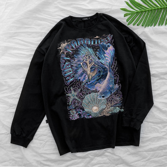 Lost paradise black tshirt