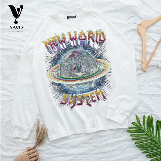 The world white Tshirt