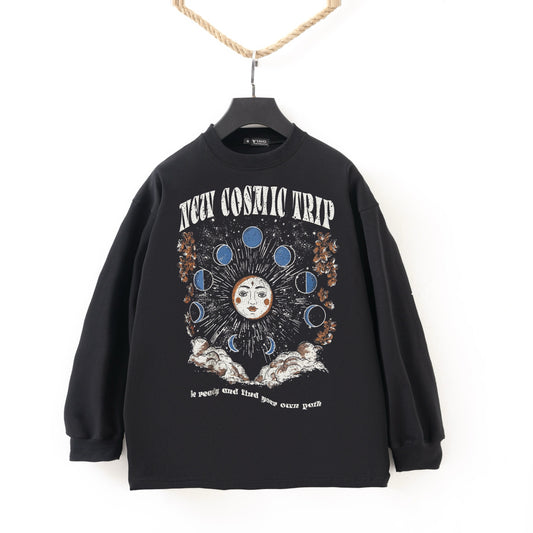 Cosmic trip black Tshirt