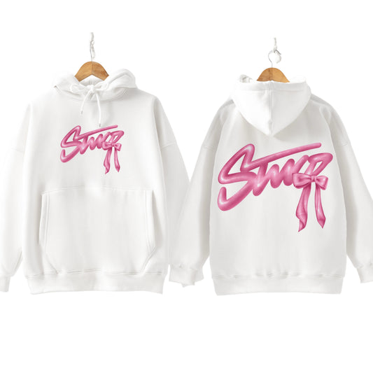 Stwd white Hoodie