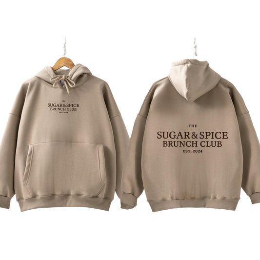 Sugar and spice cream coffee Hoodie