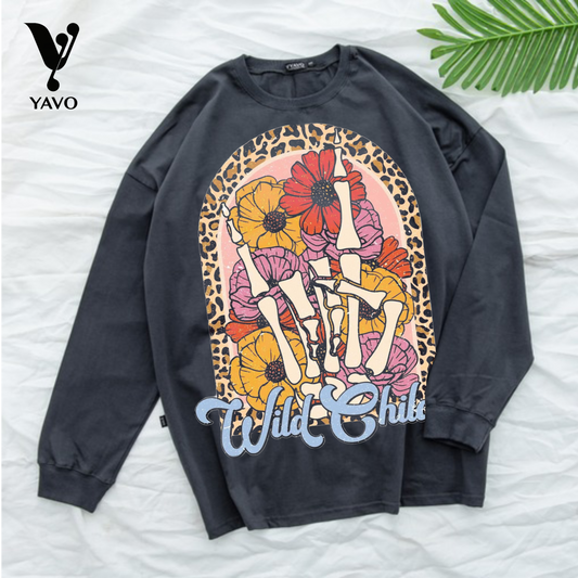 Wild dark gray Tshirt