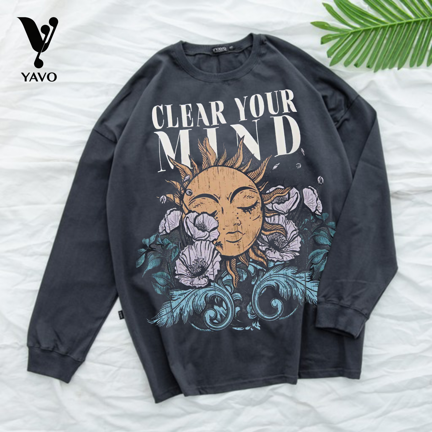 Clear your mind dark gray Tshirt
