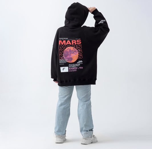 Mars black hoodie